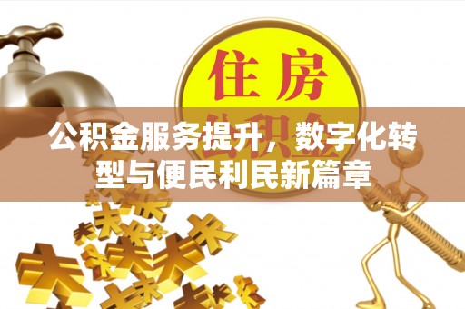 兴仁公积金服务提升，数字化转型与便民利民新篇章